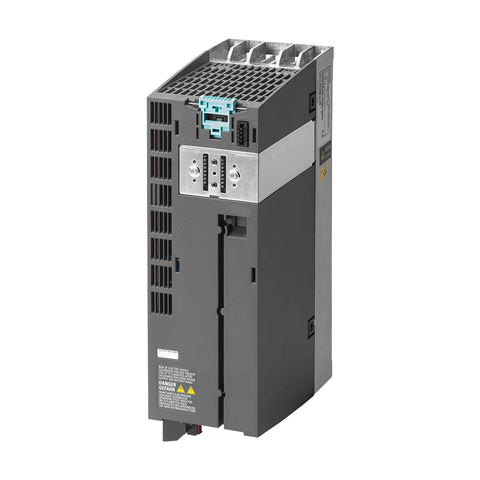 Siemens 6SL3210-1PB13-0UL0 compact inverter for 5.5 kW motor control in industrial applications.