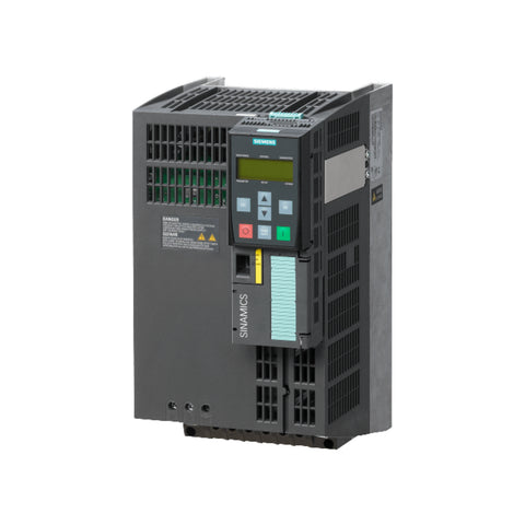 Siemens 6SL3224-0BE25-5UA0 PM240-2 power module, 5.5 kW, 3AC 400V, for SINAMICS G120 with integrated brake chopper.