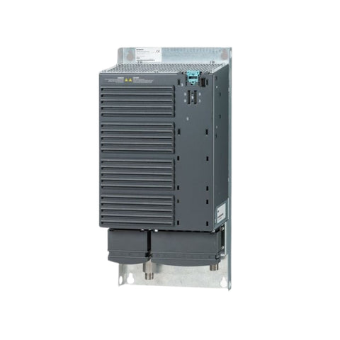 Siemens 6SL3225-0BE33-0AA0 CU320-2 control unit for SINAMICS G120C drives with Safe Torque Off and LCD interface.