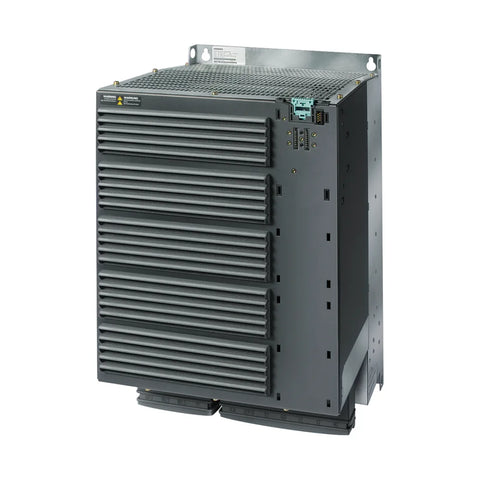 Siemens 6SL3225-0BE34-5UA0 SINAMICS S120 converter module, 11 kW, 380–480 V, for industrial motor control.