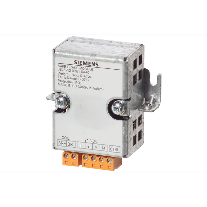 Siemens 6SL3252-0BB01-0AA0 CU250S-2 control unit with PROFINET for SINAMICS G120 variable frequency drives.