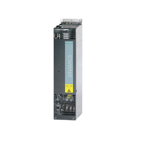 Siemens 6SL3330-7TE32-1AA3 SINAMICS S120 infeed module, 22 kW, 400 V, with regenerative capability.