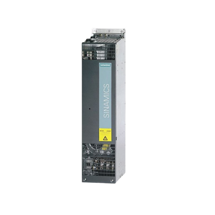 Siemens 6SL3330-7TE32-1AA3 SINAMICS S120 infeed module, 22 kW, 400 V, with regenerative capability.