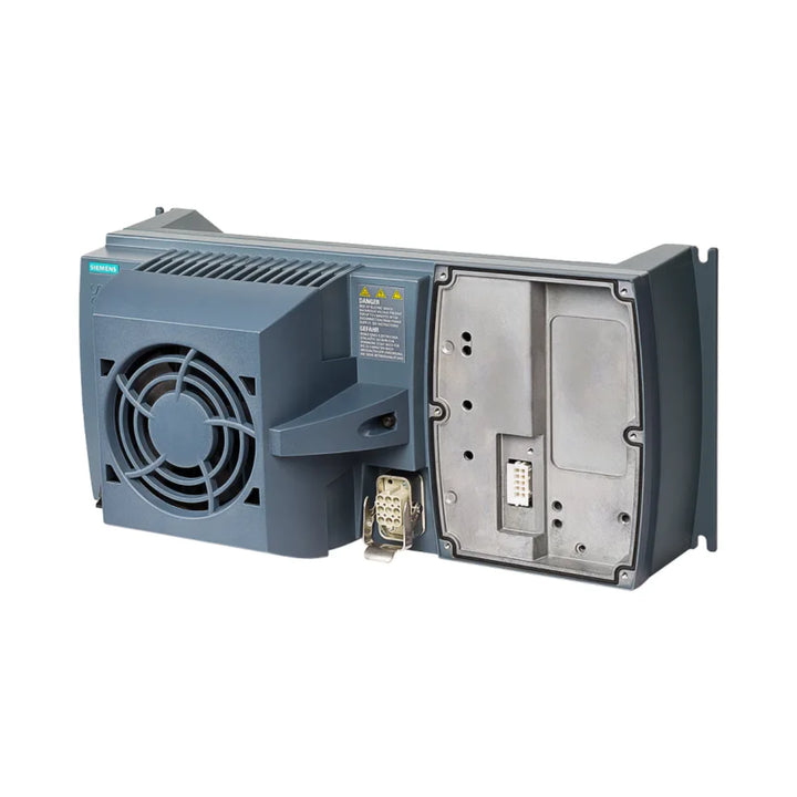 Siemens 6SL3525-0PE27-5AA1 SINAMICS G150 cabinet unit, 132 kW drive for industrial motor control with integrated cooling and EMC filter.