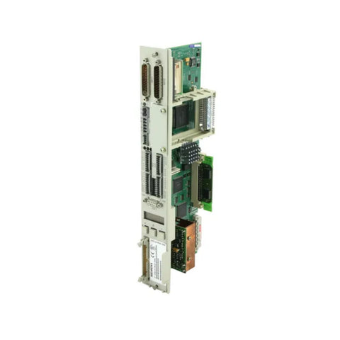 Siemens 6SN1118-0NJ01-0AA0 SIMODRIVE 611 2-axis control module for CNC and industrial automation systems.