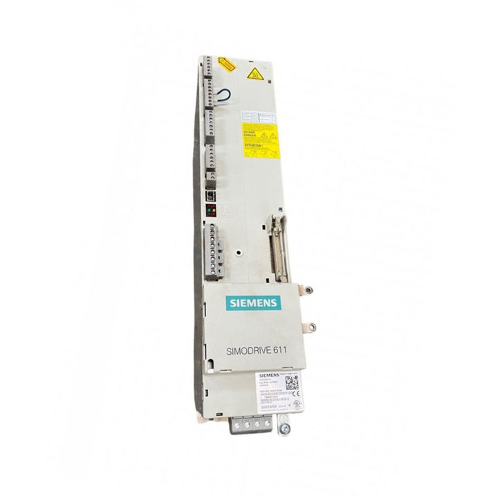 Siemens 6SN1145-1AA01-0AA2 SIMODRIVE 611 power module 50 A with regenerative and infeed capability.