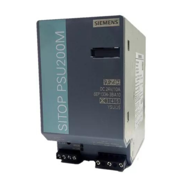 6EP1334-3BA10 Siemens SITOP PSU200M 10A stabilized power supply input: 120/230-500 V AC output: 24 V DC/ 10 A