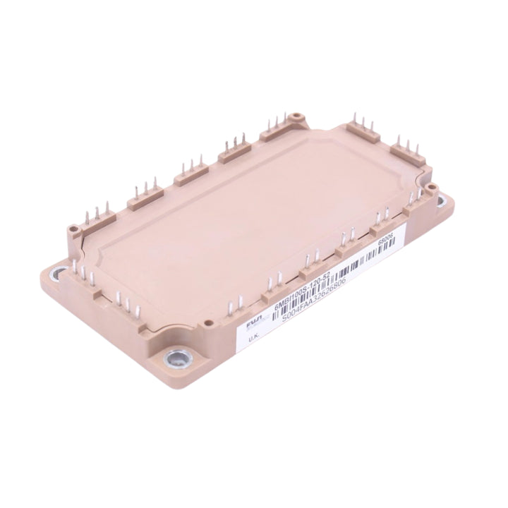 Fuji 6MBI100S-120-52 IGBT module, 100A 1200V, chassis mount, high-speed for industrial drives