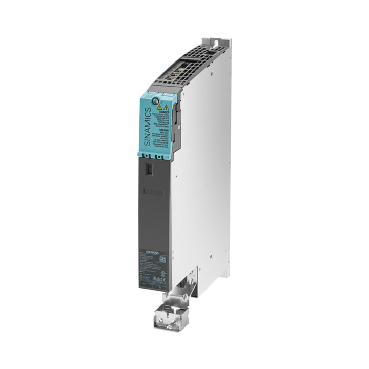 Siemens 6SL3120-1TE22-4AD0 SINAMICS S120 dual motor module 24A, 600V DC, booksize format.