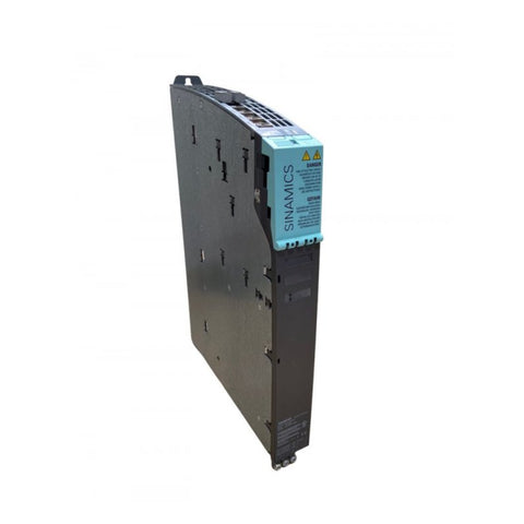 Siemens 6SL3120-2TE15-0AA0 S120 double motor module, 600 V, 2×50 A, for high-performance multi-axis motion control.