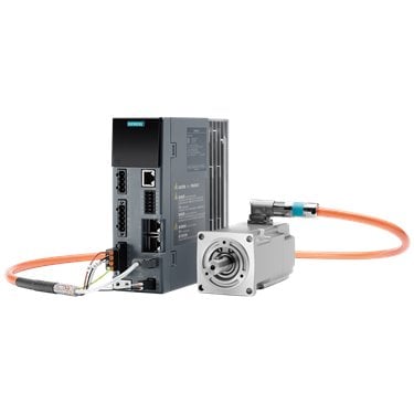 Siemens 1FK2102-1AG10-0SA0 Servo Motor - industrial automation replacement part for motion control systems