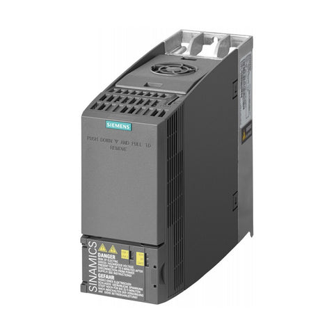 Siemens 6SL3210-1KE15-8UB2 SINAMICS G120C compact inverter, 7.5 kW, 400 V, for industrial motor control.