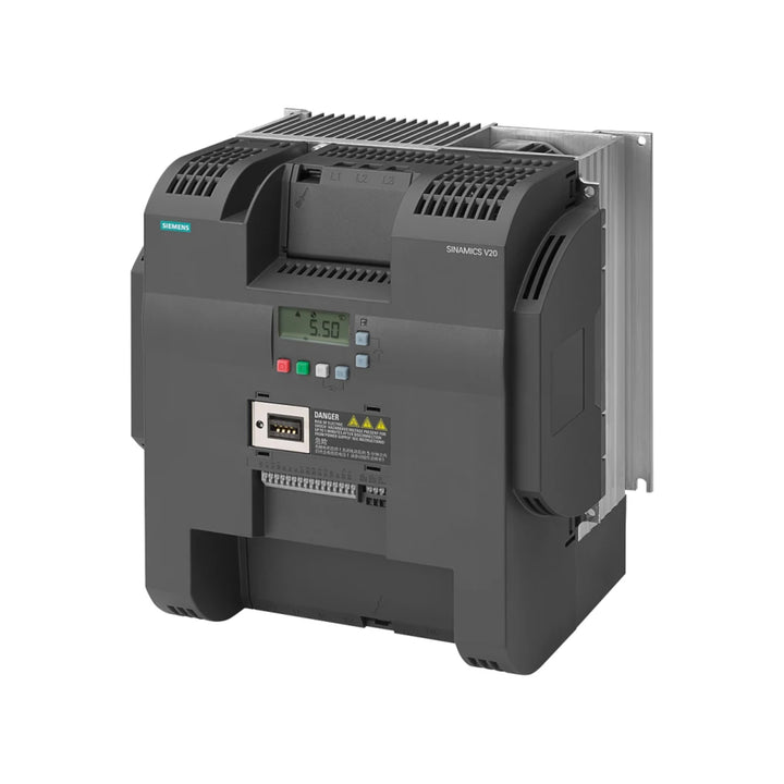 Siemens 6SL3210-5BE31-8UV0 PM240-2 power module, 132 kW, 3AC 400V, GX frame, with brake chopper for SINAMICS G120 drives.