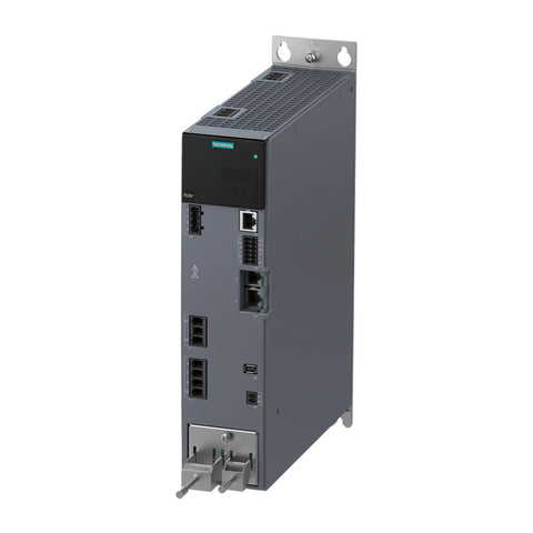 Siemens 6SL3210-5HE11-5UF0 inverter with 15 kW power and IP55 protection for infrastructure and utility drive control.