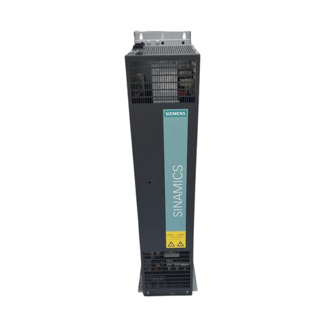 Siemens 6SL3320-1TE35-0AA3 Active Line Module, 55 kW, for regenerative SINAMICS S120 drive systems.