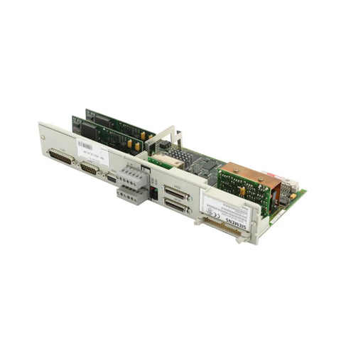 Siemens 6SN1118-0DJ23-0AA0 CU320-2 DP control unit with PROFIBUS for SINAMICS S120 modular multi-axis drive systems.