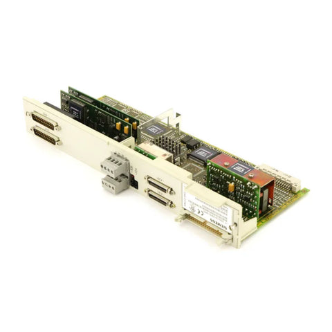 Siemens 6SN1118-0DM21-0AA0 SIMODRIVE 611-D double-axis drive module for high-speed CNC control.