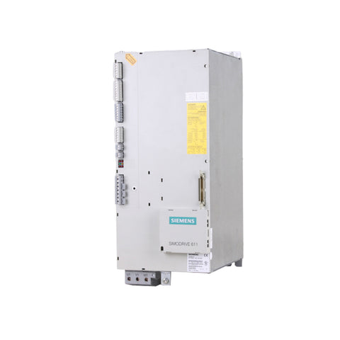 Siemens 6SN1145-1BA02-0CA0 SIMODRIVE 611 power module with 80 A output for CNC and digital drive systems.