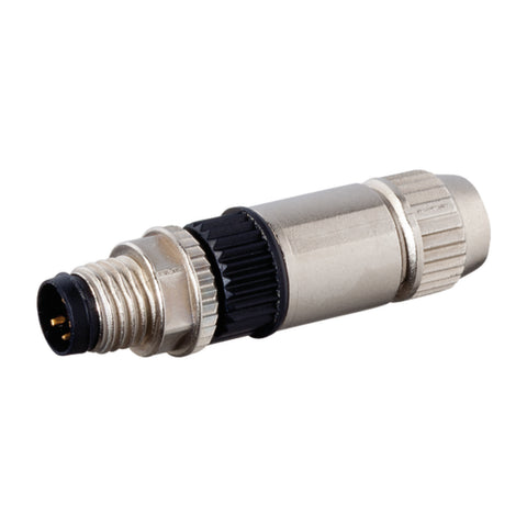 Murrelektronik 7000-08331-0000000 M12 male connector, 4-pin straight, unshielded PVC cable