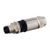 Murrelektronik 7000-08331-0000000 M12 male connector, 4-pin straight, unshielded PVC cable