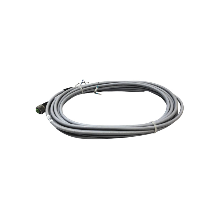 Murrelektronik 7000-12221-2140500 M12 4-pin female straight cordset with 5m PUR cable and IP67 rating.