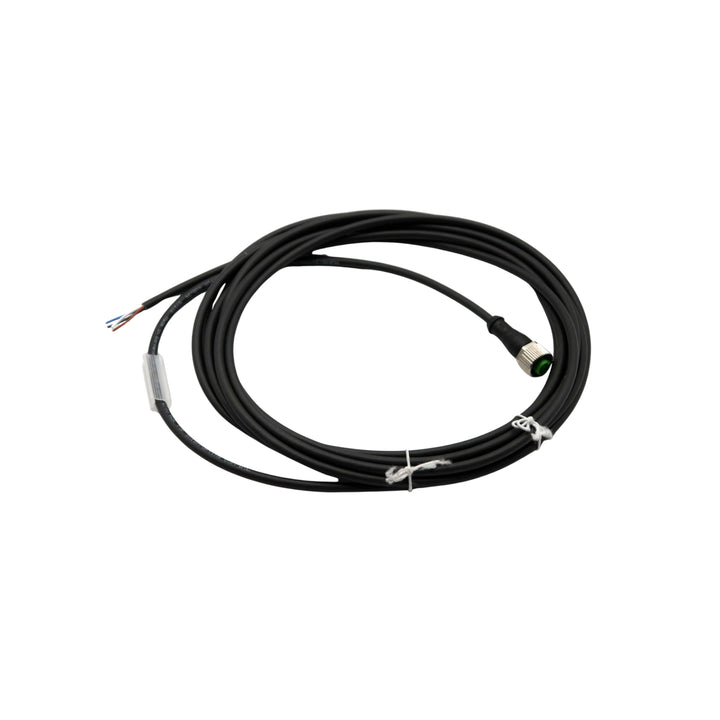 Murrelektronik 7000-12221-6340500 M12 5-pin straight female cordset with 5m PUR cable and IP67 protection.