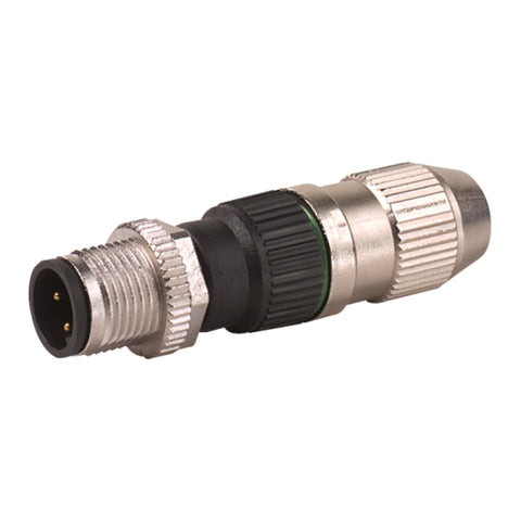 Murrelektronik 7000-12481-0000000 M8 female connector, 3-pin straight, shielded, PVC cable