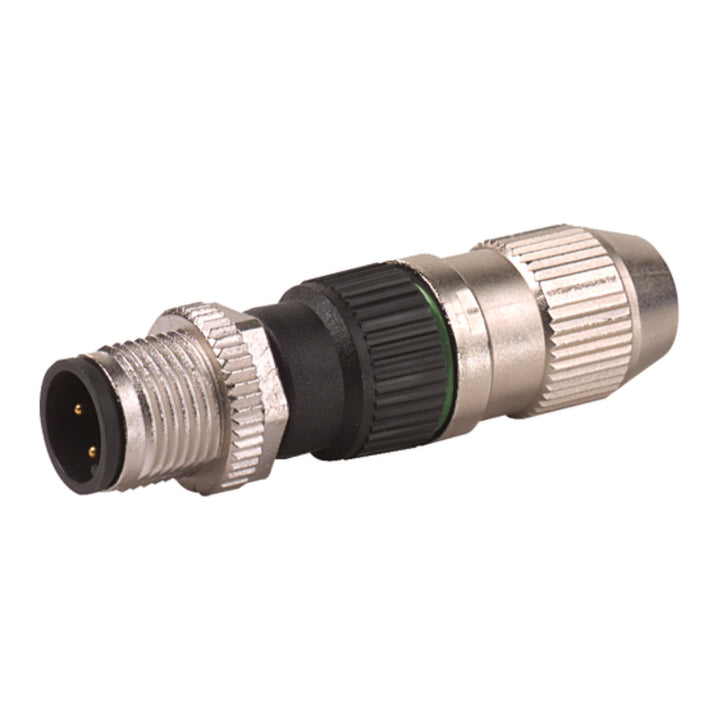 Murrelektronik 7000-12481-0000000 M8 female connector, 3-pin straight, shielded, PVC cable