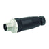 Murrelektronik 7000-12701-0000000 M8 male connector, 3-pin straight, unshielded PVC cable