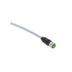 Murrelektronik 7000-17041-2950300 M12 5-pin female straight cordset with 3m PUR cable, IP67-rated.