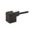 Murrelektronik 7000-18021-6261000 M12 female angled connector, 5-pole, shielded, IP67 rated for automation.