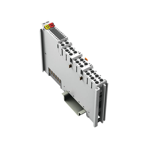 WAGO 750-1506 digital I/O module, 8 inputs + 8 outputs, 24 VDC 0.5 A, high-side switching, IP20