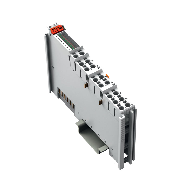 WAGO 750-1515 8-channel digital output module, 24 VDC 0.5 A per channel, high-side switching, IP20