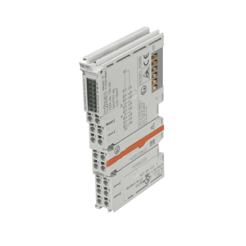 WAGO 750-451 8-channel analog input module, resistance/RTD channels, adjustable sensor types, IP20