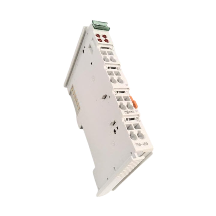 WAGO 750-459 4-channel analog input module, 0-10 VDC single-ended, 12-bit resolution, IP20