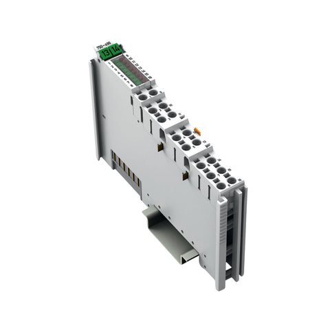WAGO 750-496 8-channel analog input module, 0/4-20 mA single-ended, 12-bit resolution, IP20