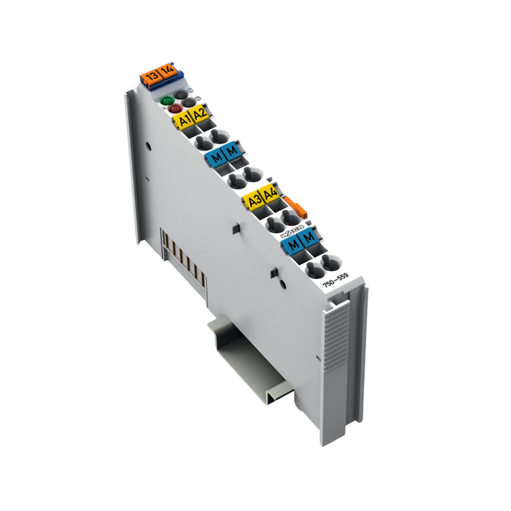 WAGO 750-559 4-channel analog output module, 0-10 V, 12-bit resolution, IP20