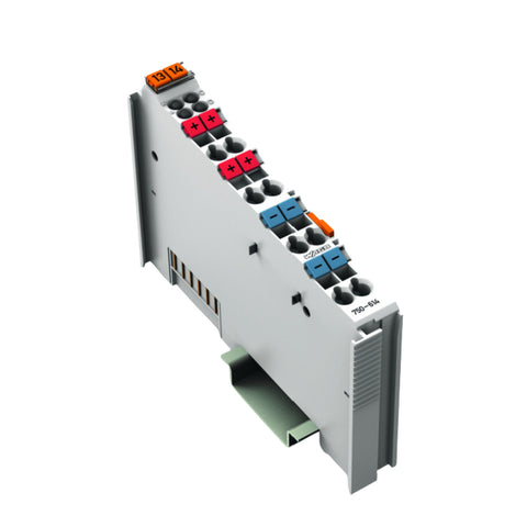 WAGO 750-614 potential distribution module, 0-230 VAC/DC, Extreme version, 10 A jumpers