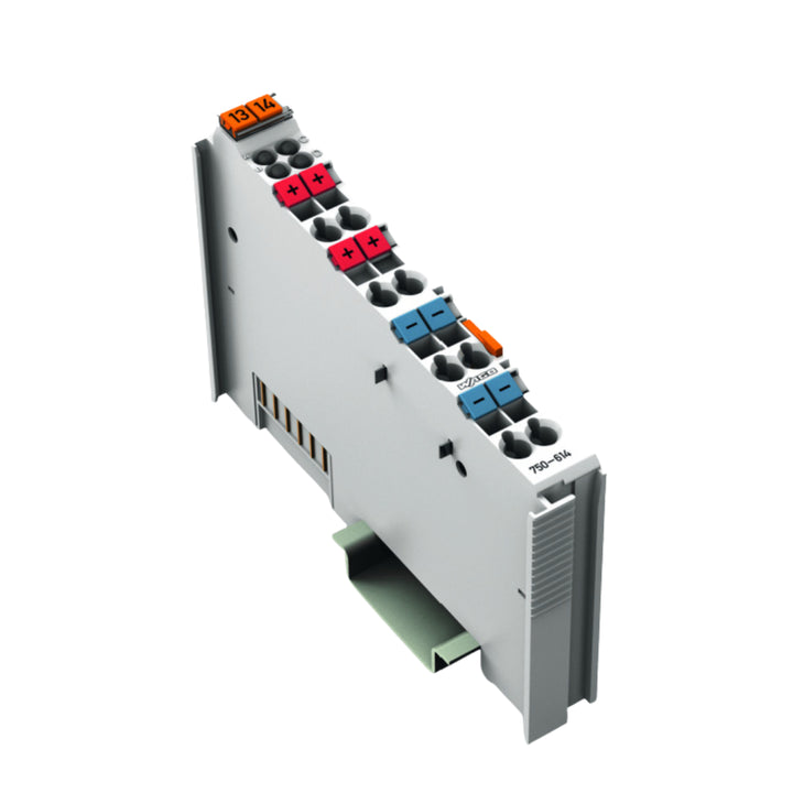 WAGO 750-614 potential distribution module, 0-230 VAC/DC, Extreme version, 10 A jumpers