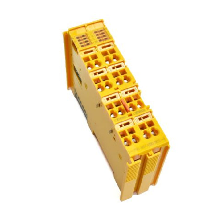WAGO 750-667/000-003 fail-safe 4-inputs 4-outputs digital module, 24 VDC 2 A, PROFIsafe V2.0, IP20