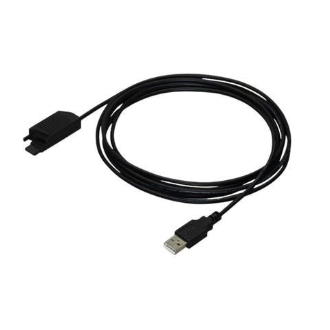 WAGO 750-923 USB configuration cable, 2.5 m, 4-pole to USB-A, black