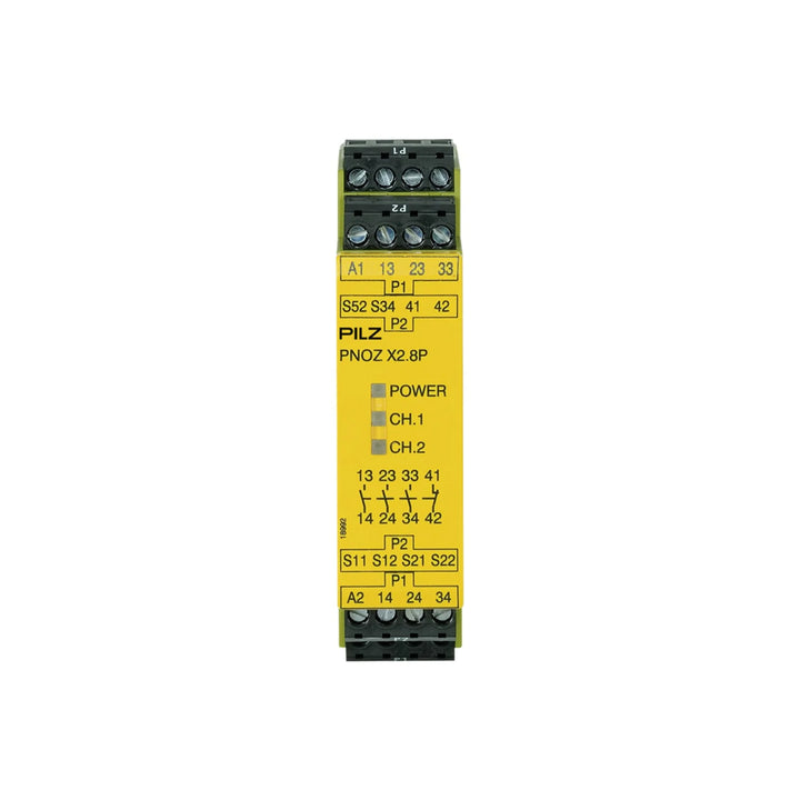 Pilz 777302 Safety Relay for machine safety and industrial automation applications.