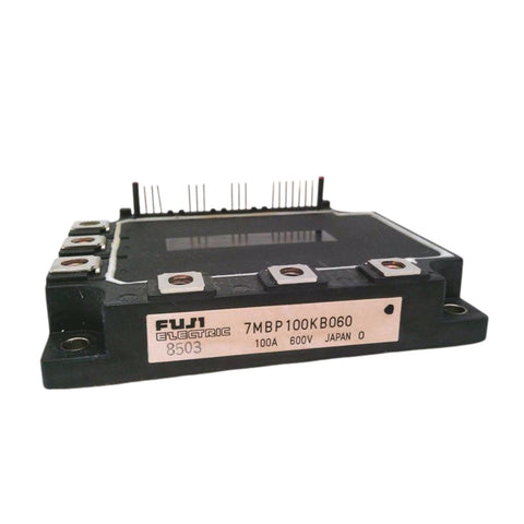 Fuji 7MBP100KB060 IGBT module, 100A 600V, insulated chassis-mount for inverters and motor control