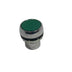 Allen-Bradley 800FM-F3 Flush Push Button | Green | Metal | 22.5mm