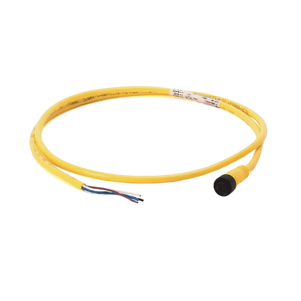 Allen Bradley 889D-F4AC-2 Cordset, 4-Pin M12 DC Micro Female, 2m PVC Cable