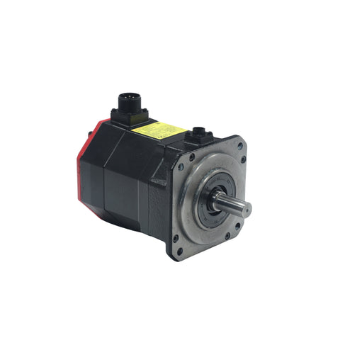 FANUC A06B-0075-B403 AC servo motor for CNC machines with compact design and high precision control.