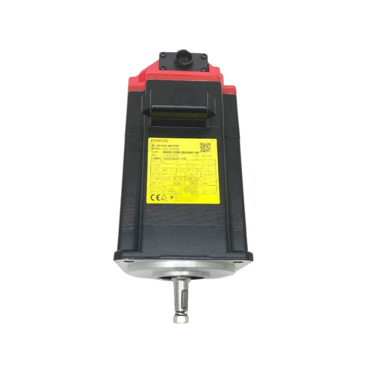 FANUC A06B-0205-B300 α12/2000 servo motor with keyed shaft for CNC and industrial automation.
