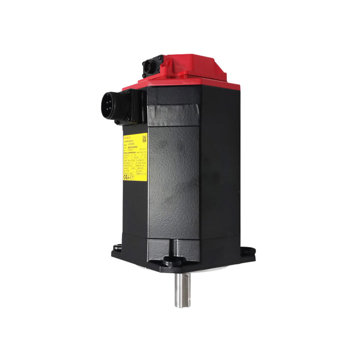 FANUC A06B-0226-B200 α12/3000 servo motor with brake and keyed shaft for CNC precision.