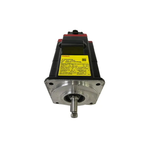 FANUC A06B-0229-B101 α5/3000 servo motor with brake for precise CNC and automation stopping control.