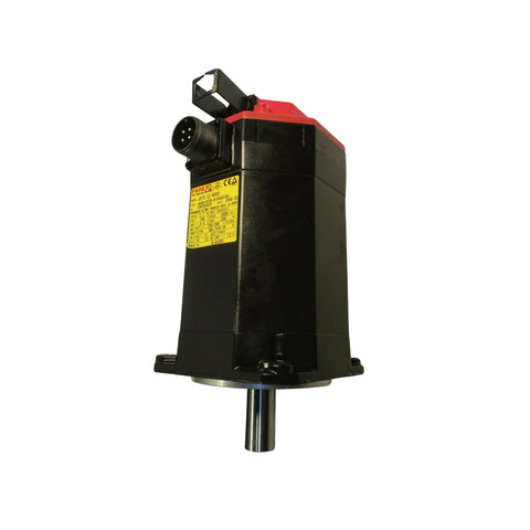 FANUC A06B-0238-B100 α5/4000 servo motor with brake for precise CNC and automation stopping control.